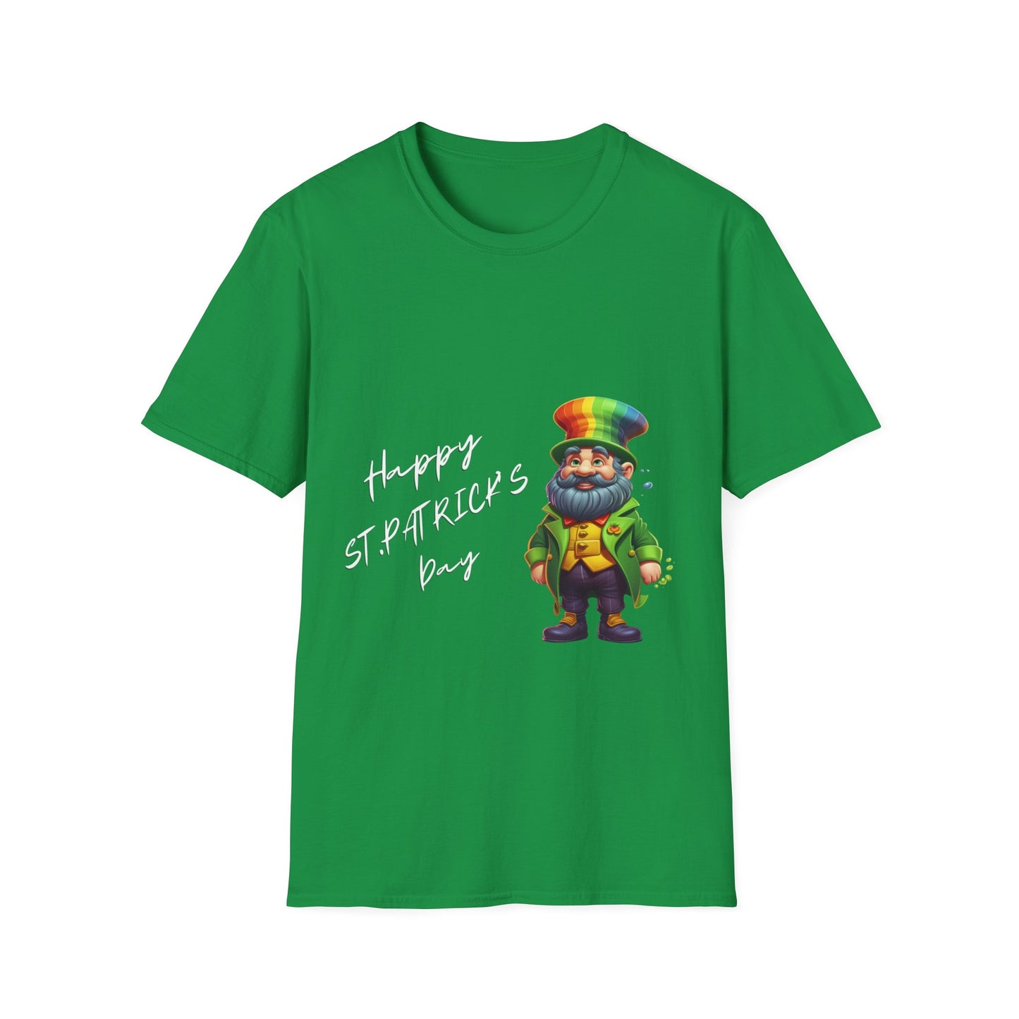 Unisex T-Shirt Funny St. Patrick's Day Design | Unisex Rainbow Tee Unisex soft-style t-shirt | Funny Tshirt | Rainbow Color Theme