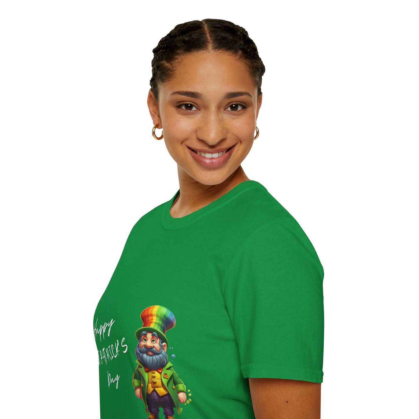 Unisex T-Shirt Funny St. Patrick's Day Design | Unisex Rainbow Tee Unisex soft-style t-shirt | Funny Tshirt | Rainbow Color Theme