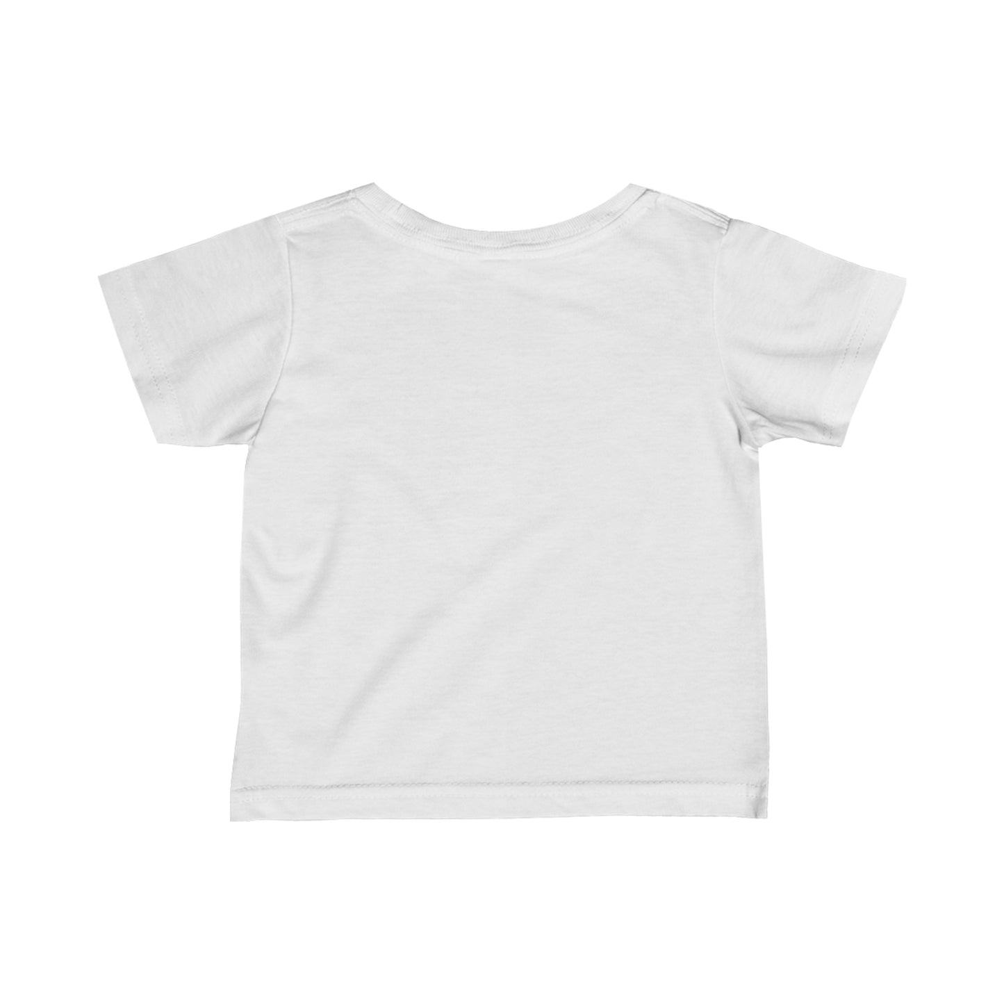 Rainbow Train Infant Jersey Tee | short sleeves 100% soft ring-spun cotton Tee | unique design gift for boys and girls