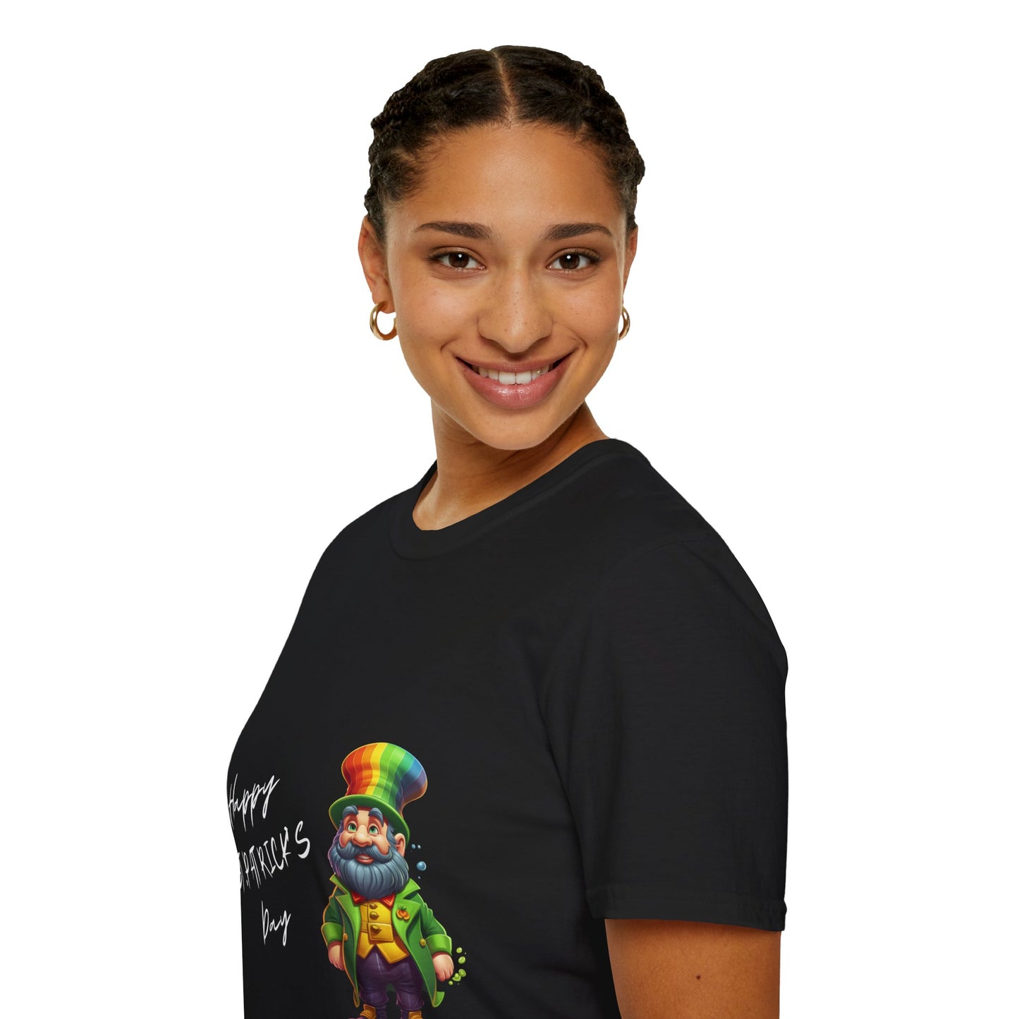 Unisex T-Shirt Funny St. Patrick's Day Design | Unisex Rainbow Tee Unisex soft-style t-shirt | Funny Tshirt | Rainbow Color Theme