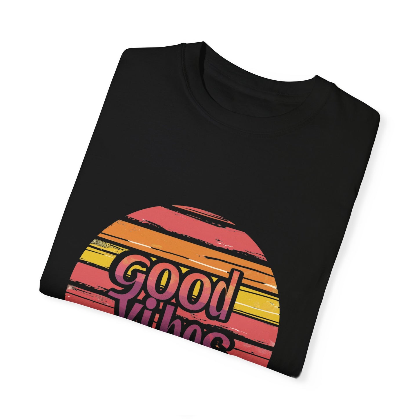 Good Vibes unisex spring summer T-Shirt Vsco Shirt Positive Vibes T-Shirt, Happy Mind Tee, Trendy Comfort Colors Tee,