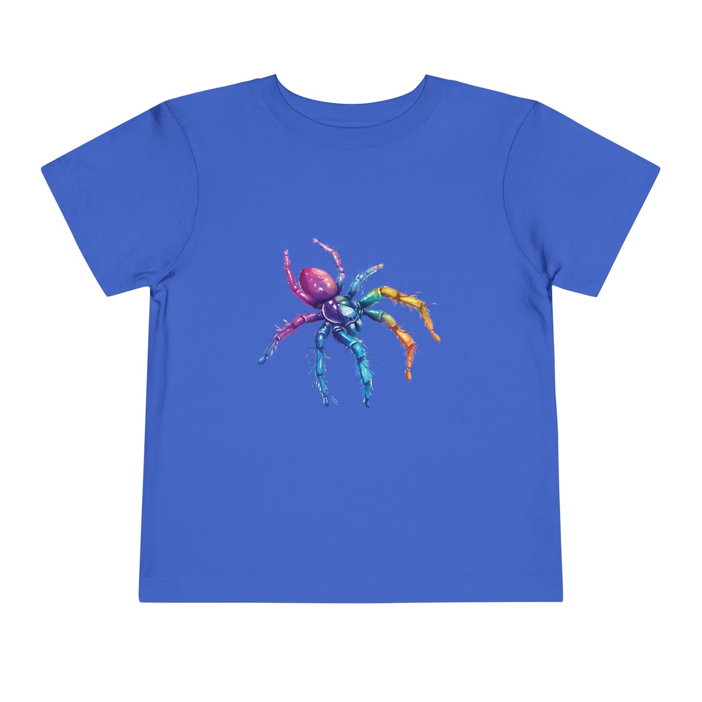 Rainbow Spider T-shirt | short sleeves tee | unique design gift for boys and girls